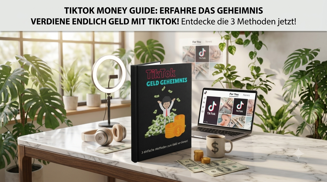 Anonym Geld verdienen auf TikTok: Wie du ohne Gesicht & Follower ein Nebeneinkommen aufbaust